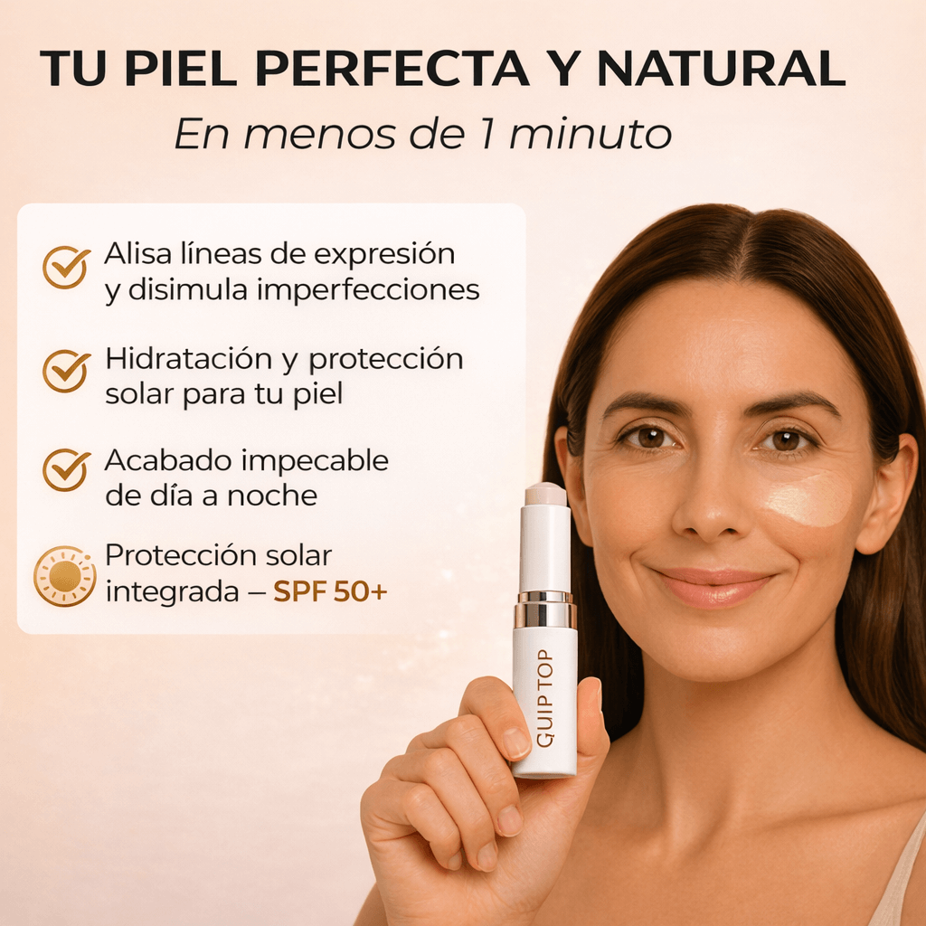 Eloria™ – Base en Stick que se adapta a tu piel | 100% Tono Perfecto en un solo swipe