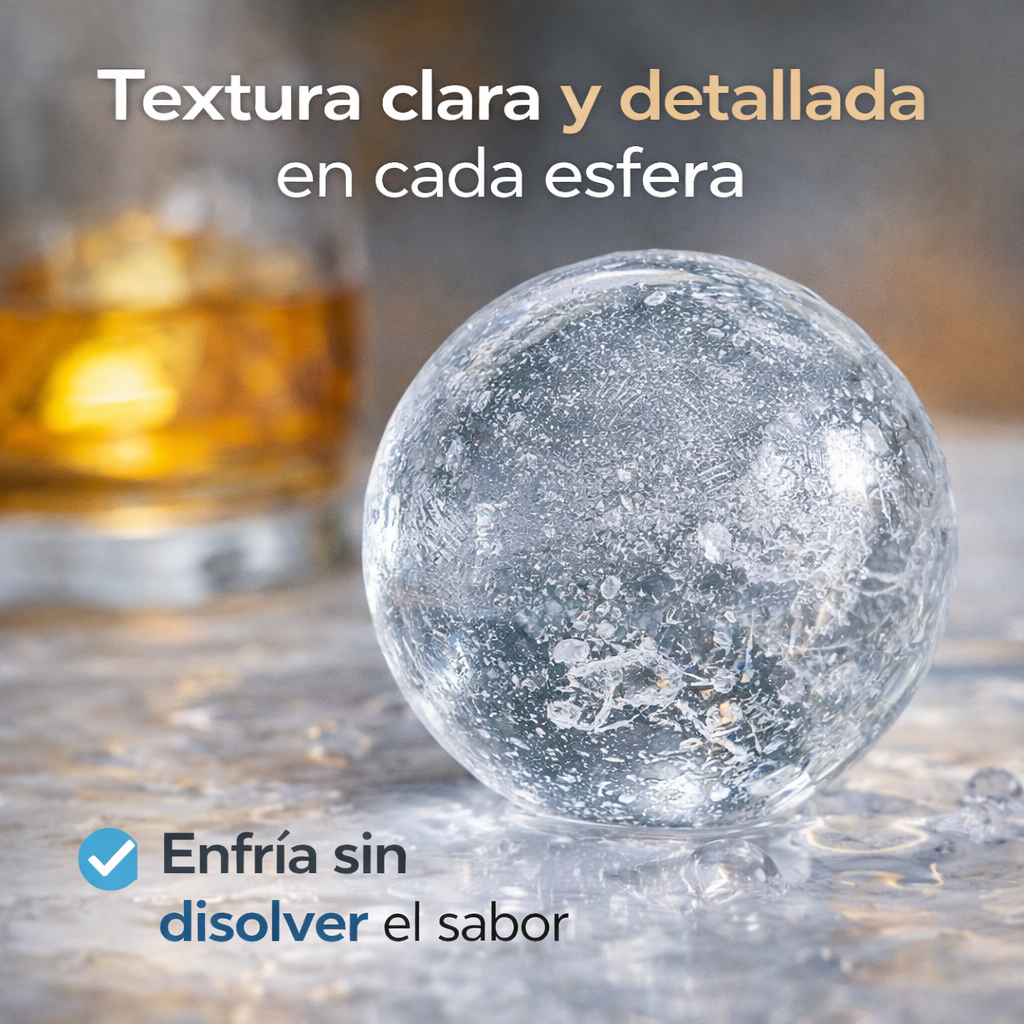 🔥 Convierte cualquier trago en una experiencia premium sin aguar su sabor
