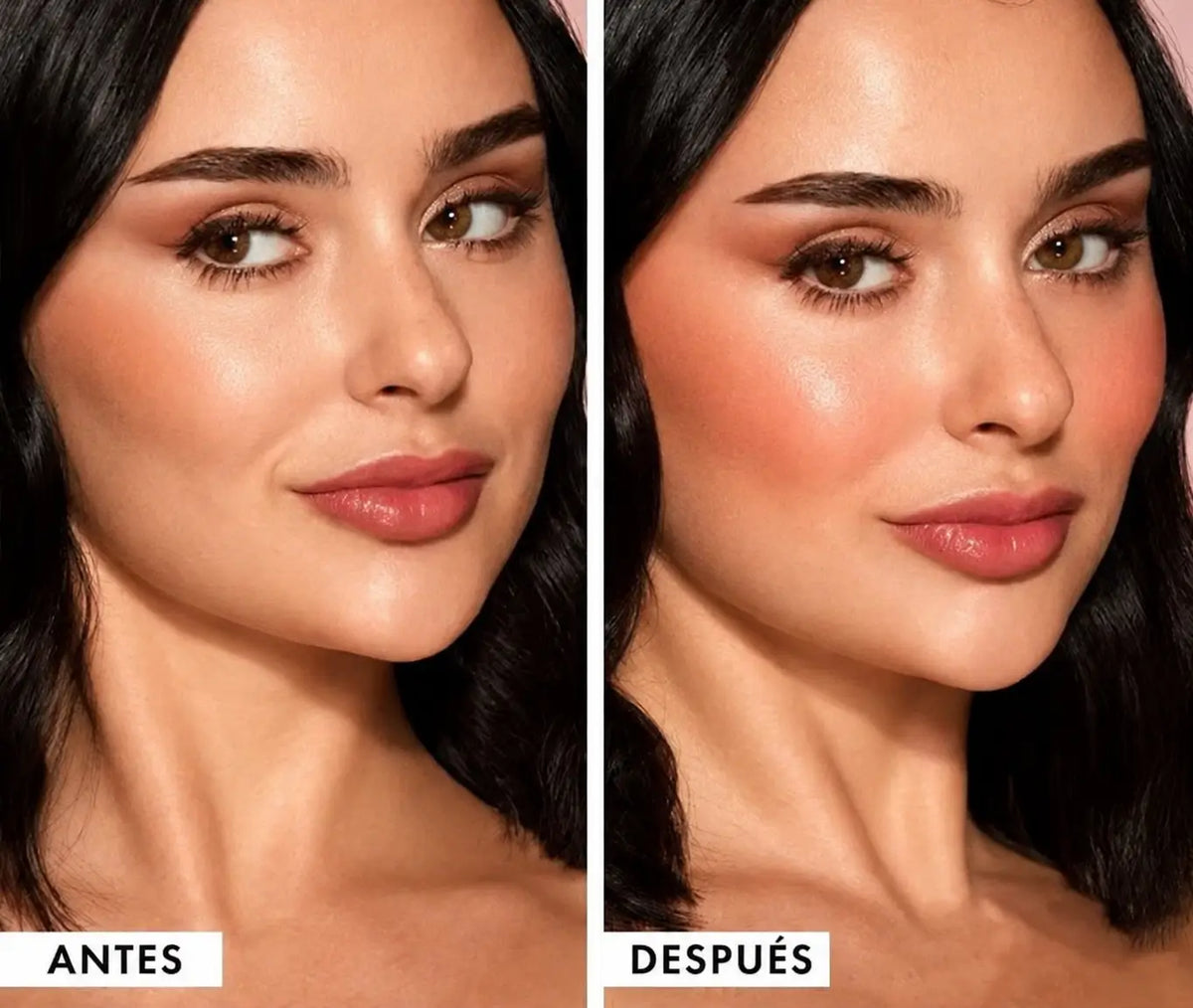 Rubor y contorno en un solo dúo para un rostro más fresco, definido y elegante