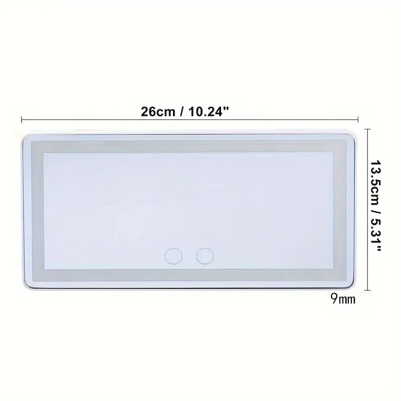 Espejos con luz led para carro