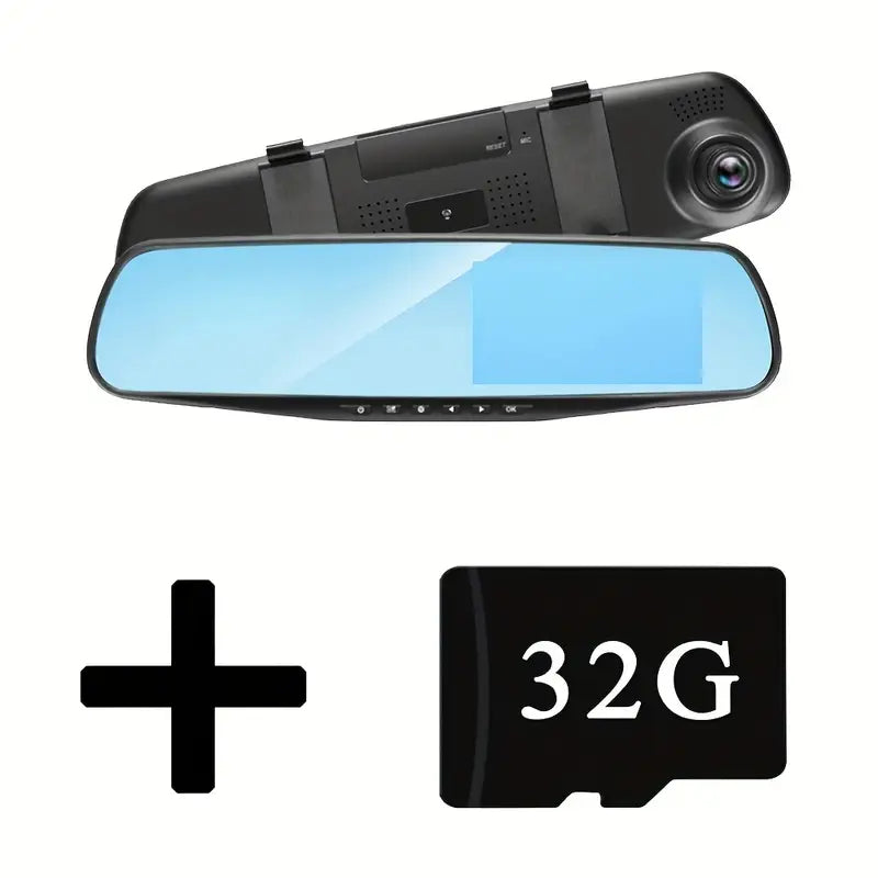 Camara Dvr Para Espejo Retrovisor