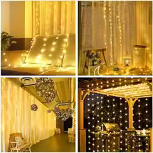 Guirnalda de luces LED decorativas - Ambiente festivo 🎄