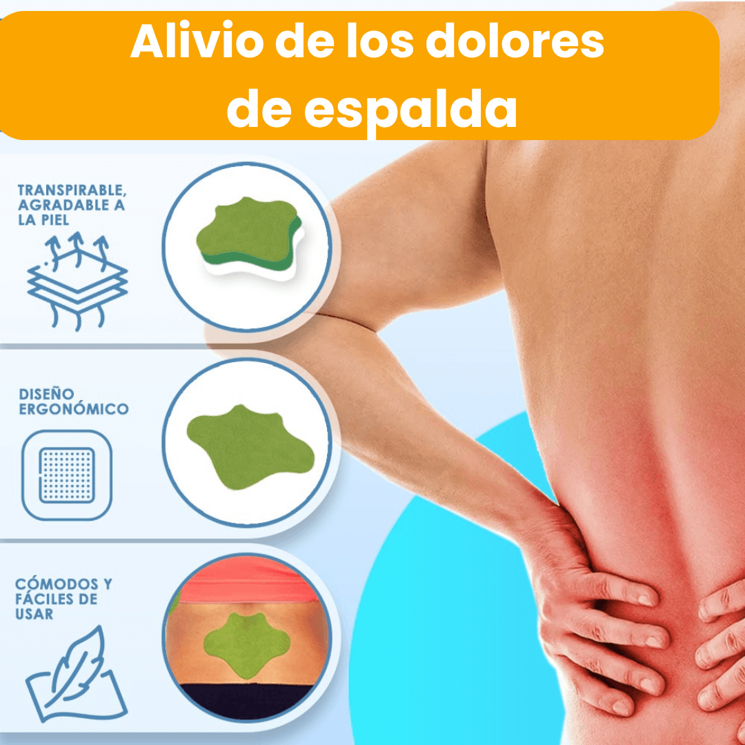 Parches para dolor de Espalda  x10 und