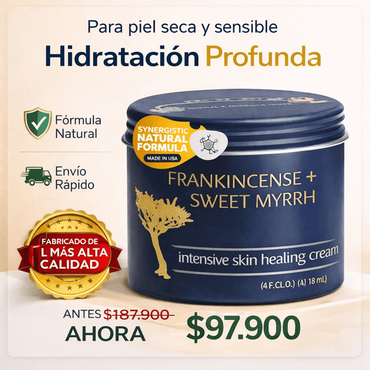 Frankincense + Sweet Myrrh Crema Intensiva para Piel Seca y Sensible