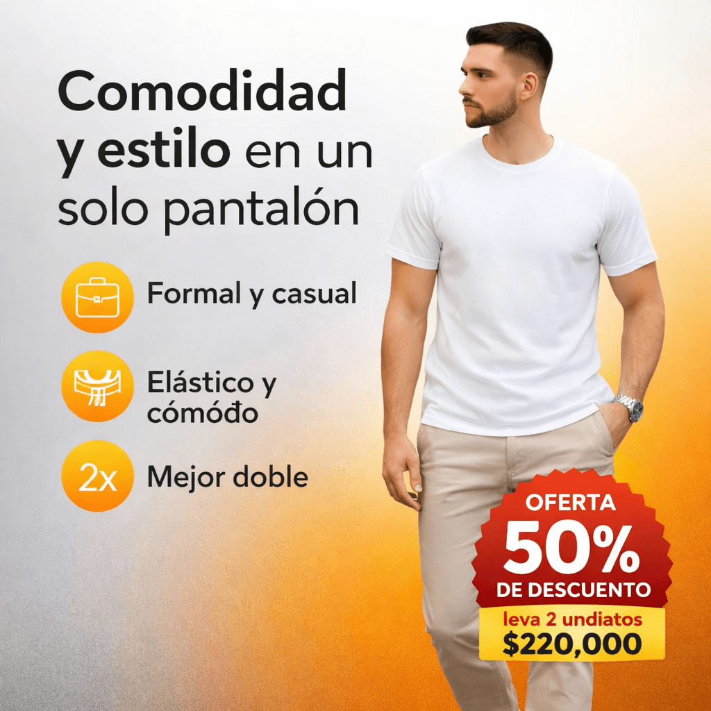 pantalon bengalina licrado para hombres que imponen la moda