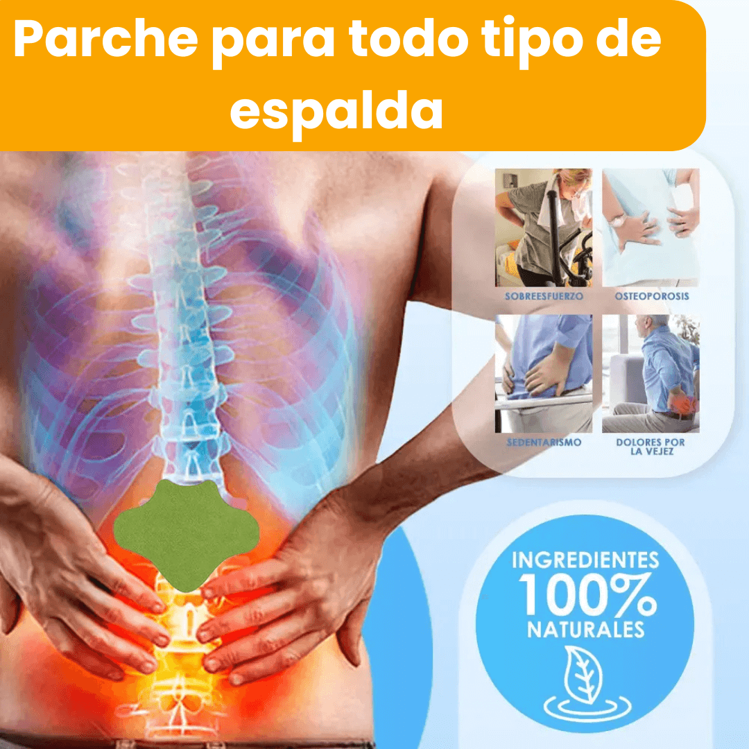 Parches para dolor de Espalda  x10 und