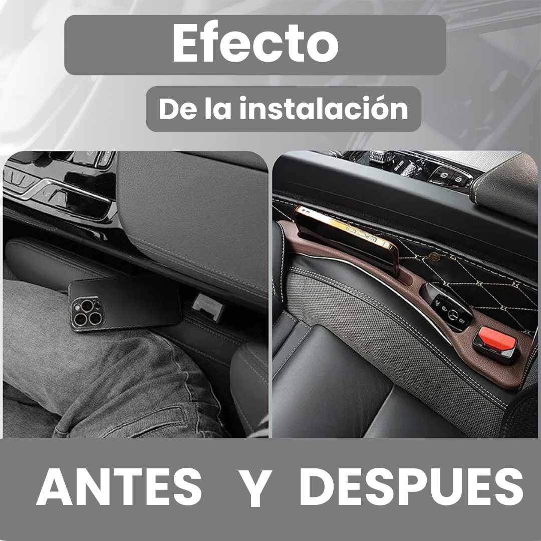 Organizador para rellenar el hueco del asiento del carro