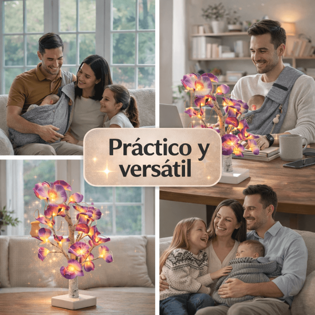 🌸 Florero de Orquídea LED – Dale vida y calidez a tu hogar