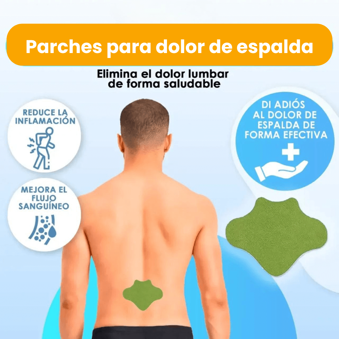 Parches para dolor de Espalda  x10 und