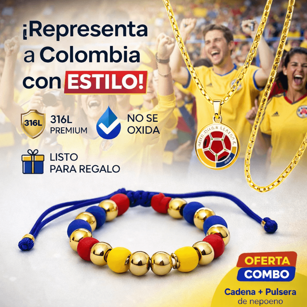 💎 La pulsera que combina orgullo colombiano + estilo premium en un solo accesorio