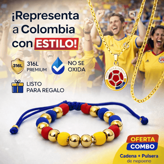 💎 La pulsera que combina orgullo colombiano + estilo premium en un solo accesorio