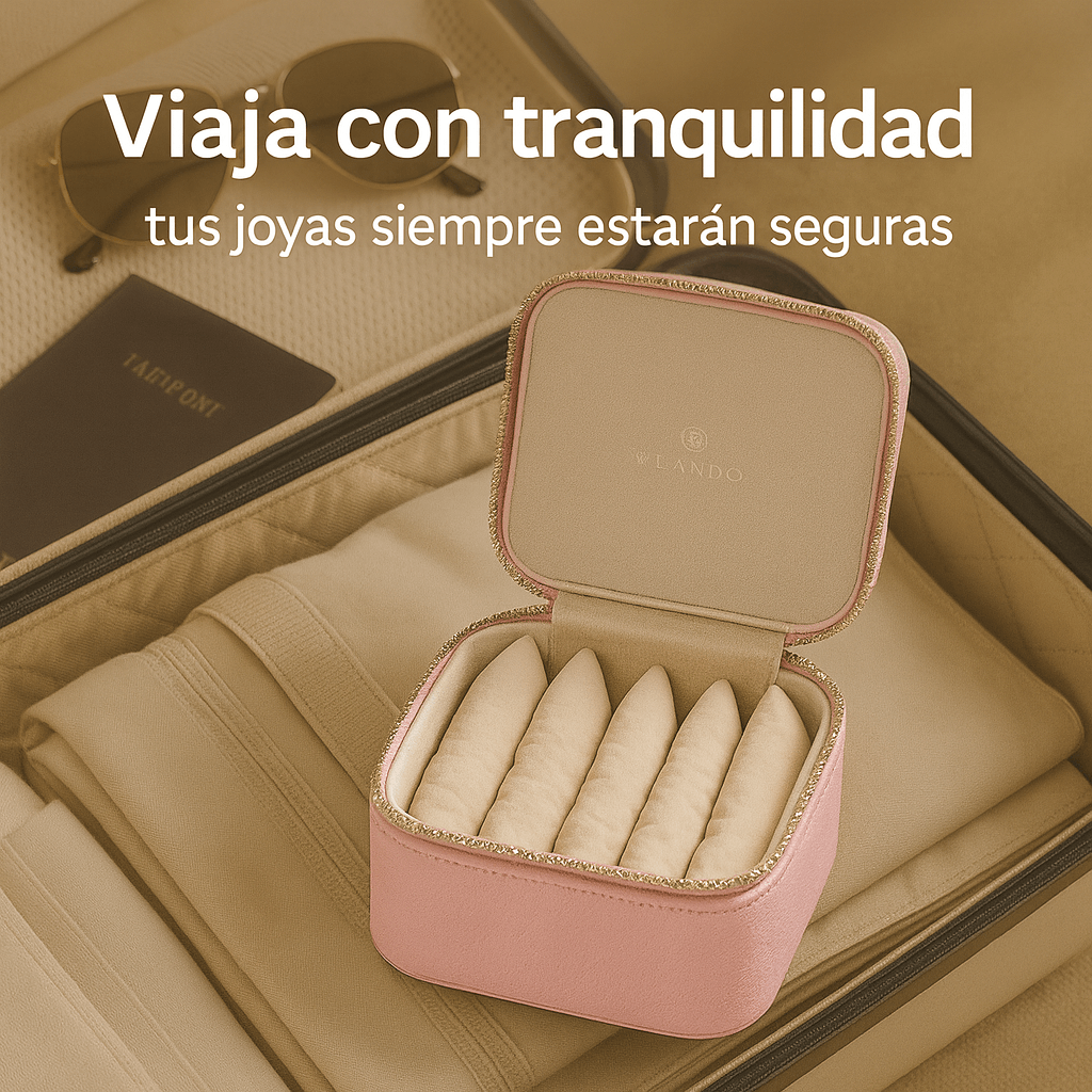 ¿Cansada de perder tu Joyas cuando viajas? Mantén cada pieza segura