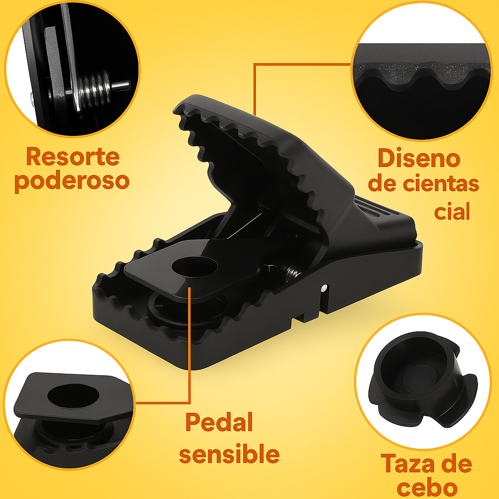 Combo 3 en 1 La Forma Más Práctica y Segura de Controlar Plagas | Efectividad Comprobada y Reutilizable | Garantía Total