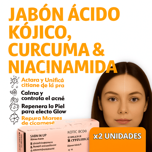 “Jabón de Cúrcuma  La limpieza dorada para una piel más suave y radiante