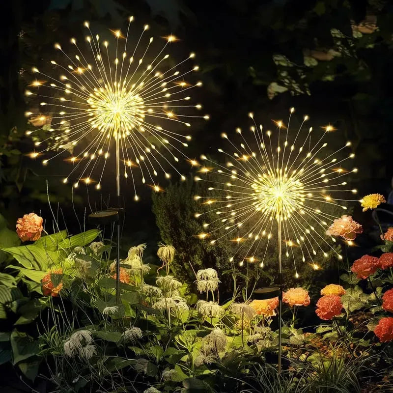 LUCES ERIZO  X2 SOLARES JARDIN