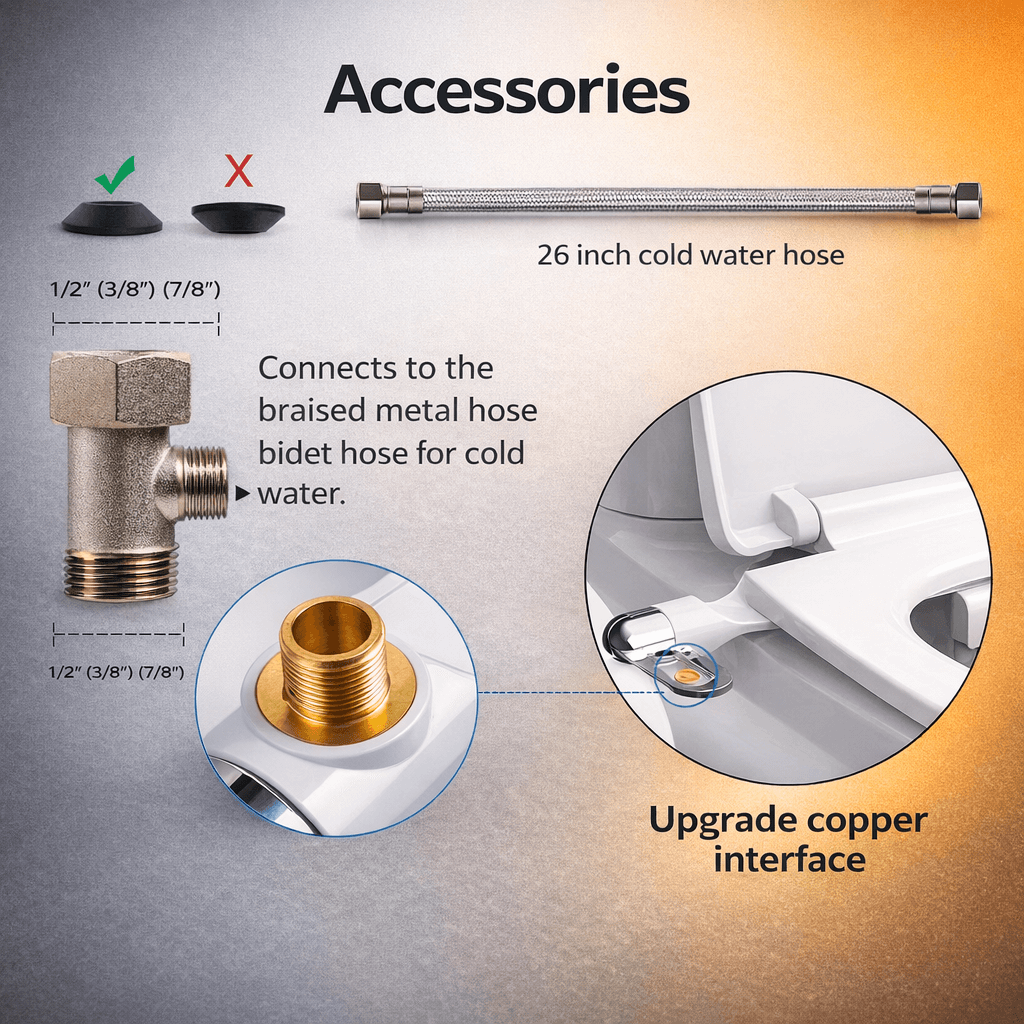 BAÑO BIDE Accesorio de lavado sanitario