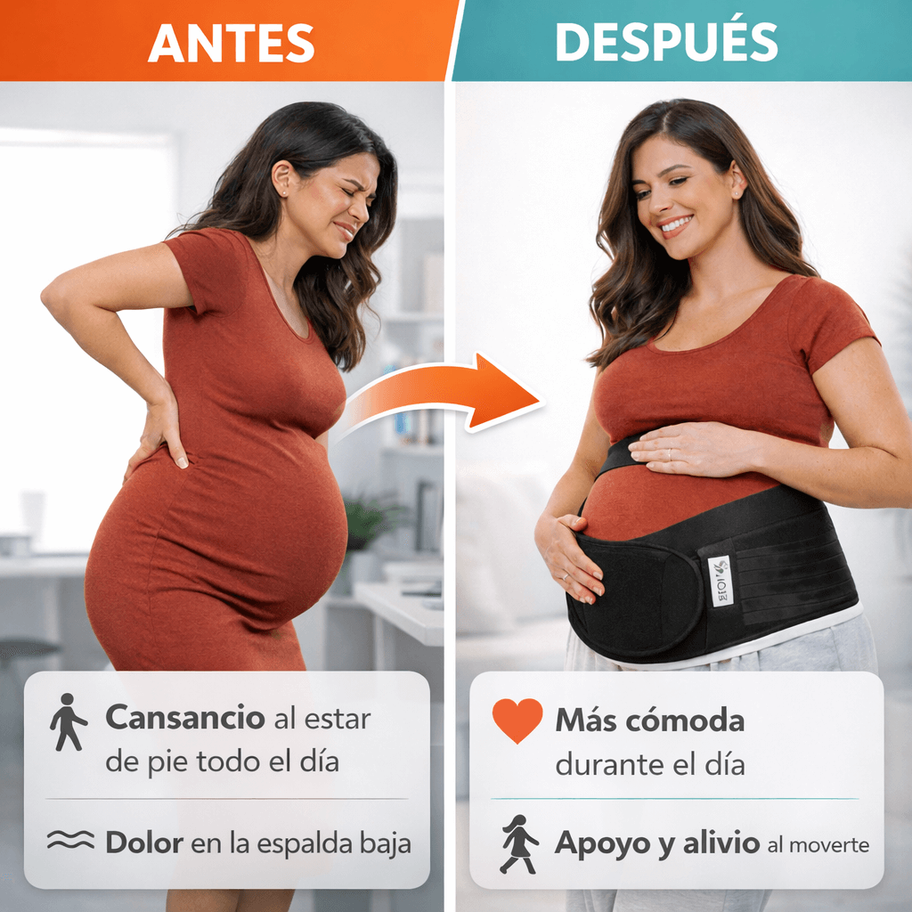 Siente menos peso y más comodidad durante tu embarazo