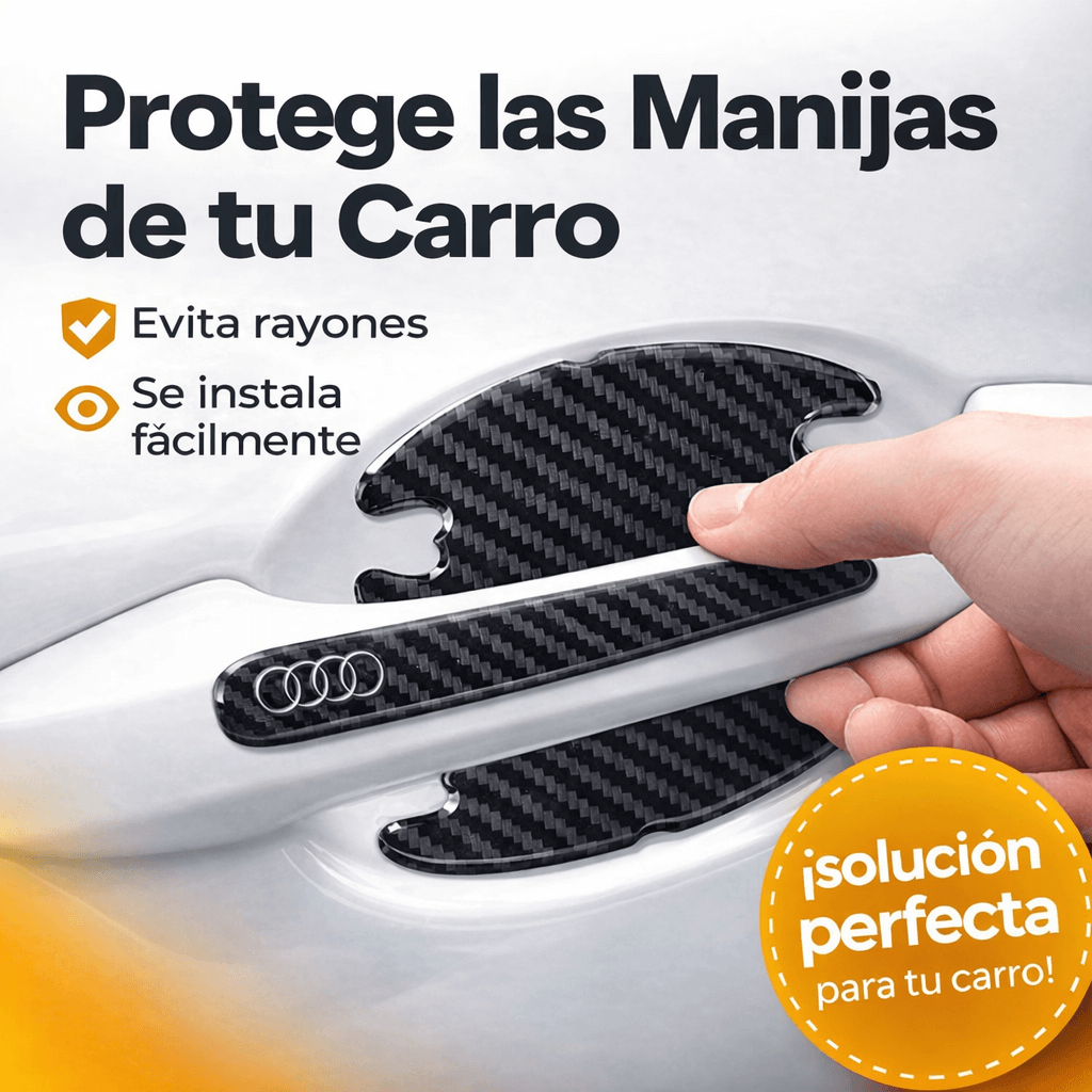 Protege las Manijas de tu Carro y Evita Rayones del Uso Diario