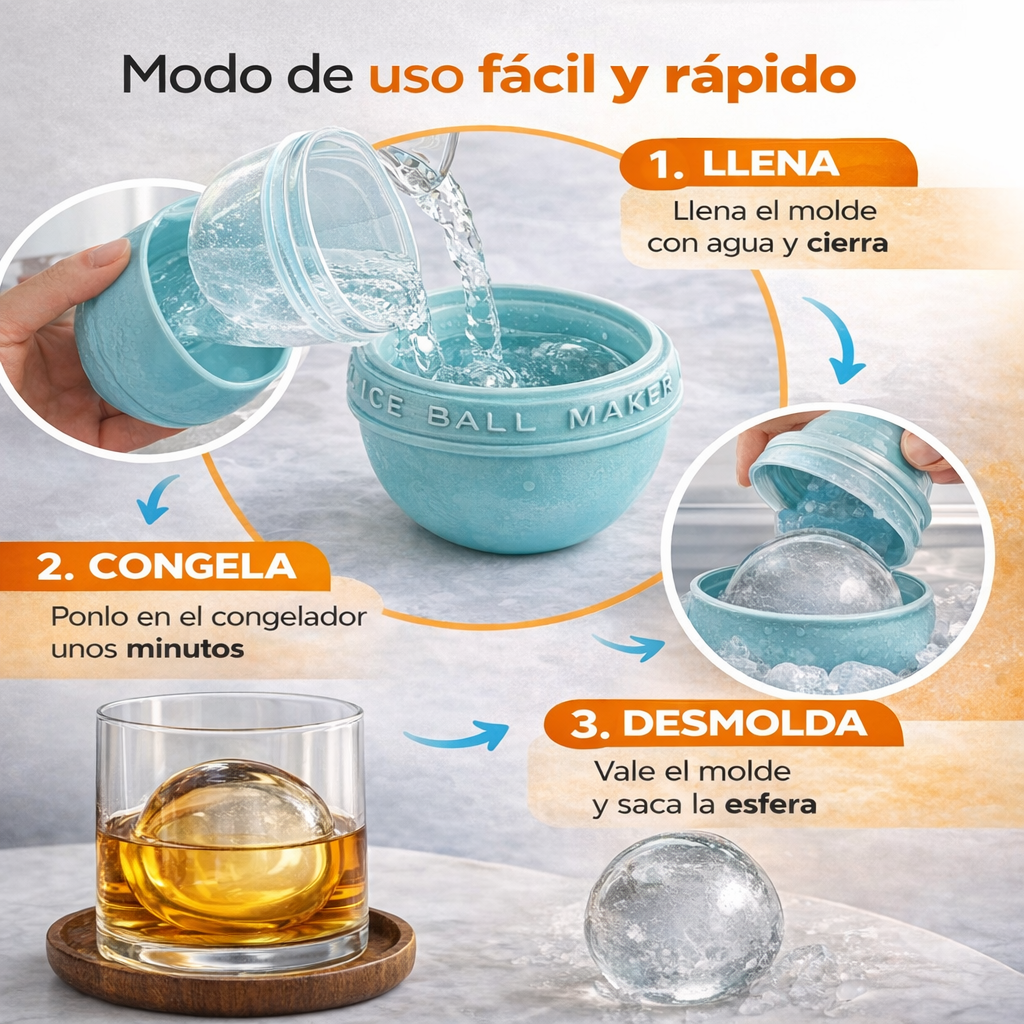 🔥 Convierte cualquier trago en una experiencia premium sin aguar su sabor