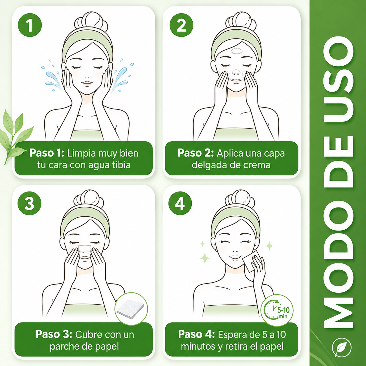 Mascarilla LANBENA® para una limpieza profunda de poros