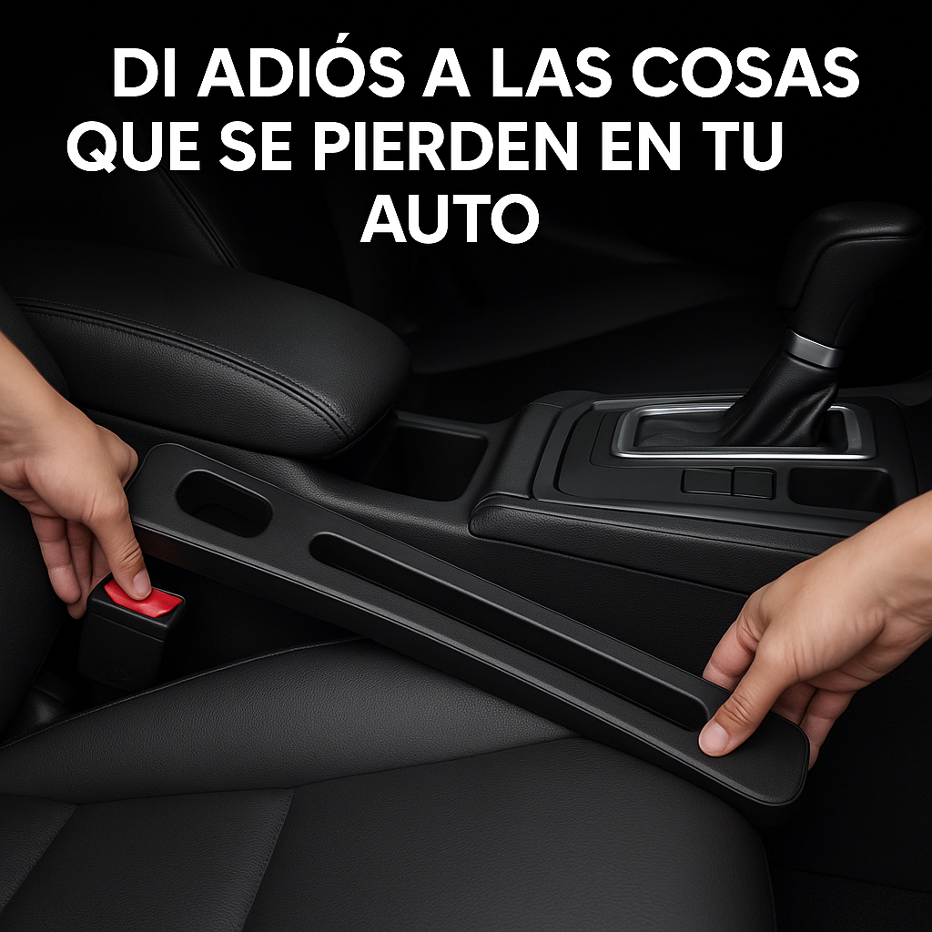 Organizador para rellenar el hueco del asiento del carro