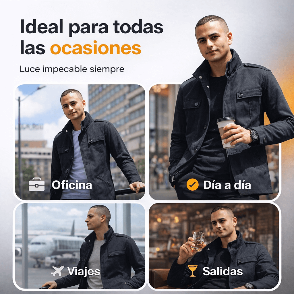 Semi Gabán la chaqueta de los hombres con mas prestigio de colombia