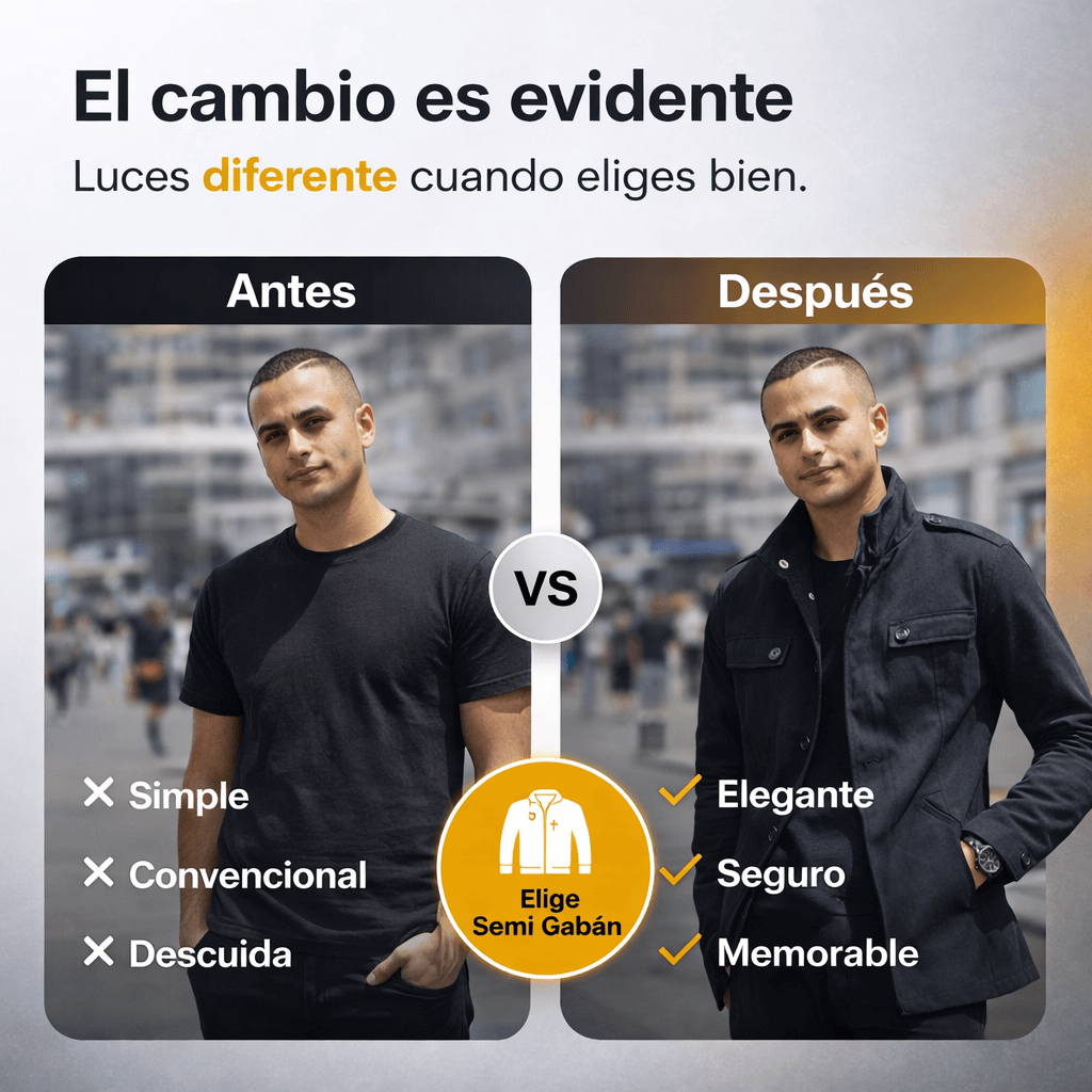 Semi Gabán la chaqueta de los hombres con mas prestigio de colombia