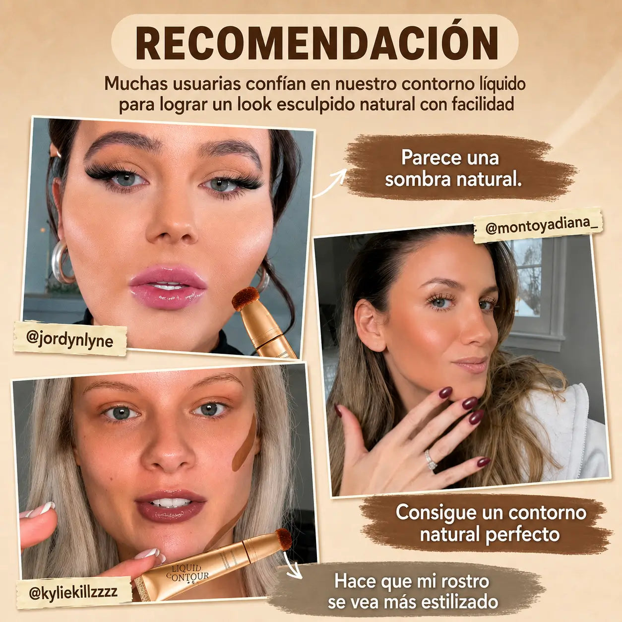 Rubor y contorno en un solo dúo para un rostro más fresco, definido y elegante