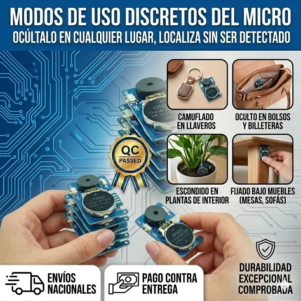 El infiltrado perfecto Un sonido 100% real en un tamaño imposible de encontrar.