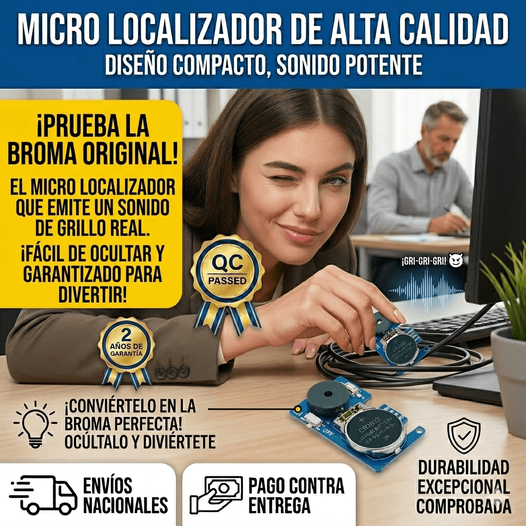 El infiltrado perfecto Un sonido 100% real en un tamaño imposible de encontrar.