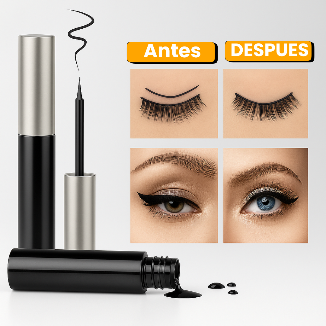 Kit  de pestañas magneticos +Papel de Arroz Facial