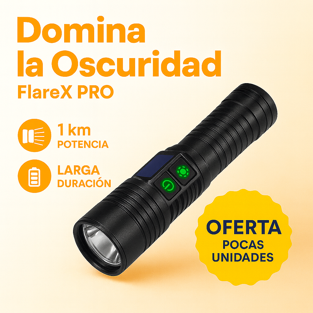 Linterna de aluminio