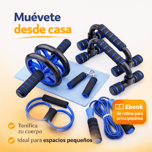 Fuerza, cardio y resistencia sin salir de tu hogar