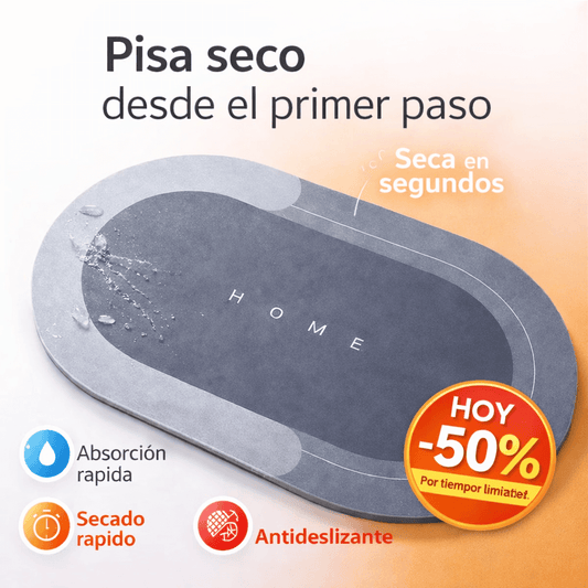 Secado Rápido, Cero Resbalones y Máxima Comodidad