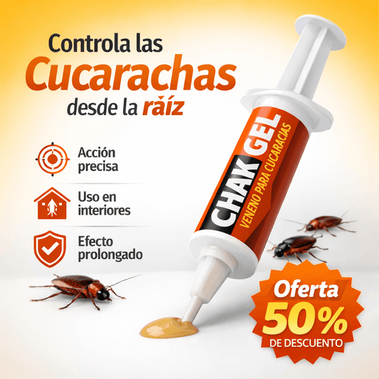 Chak Gel Control efectivo de cucarachas desde la raíz