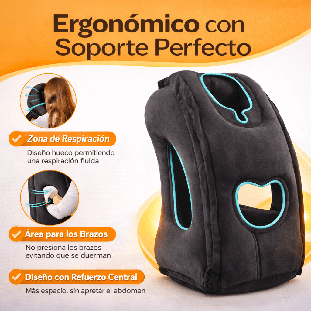 La Almohada de Viaje que Realmente te Hace Dormir sin dolor en cuello ni estrés ✈️😴