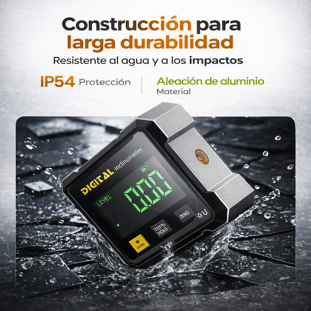 Trazador digital magnético de 4 lados con láser