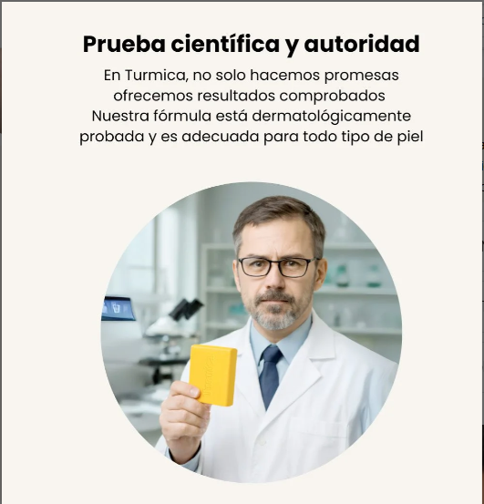 “Jabón de Cúrcuma  La limpieza dorada para una piel más suave y radiante