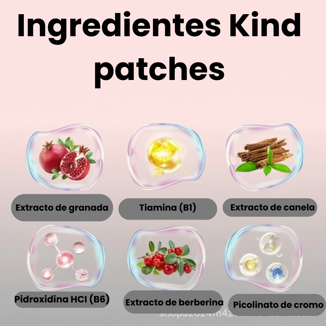 Kind-patches  (regulador del apetito y equilibrio metabólico)