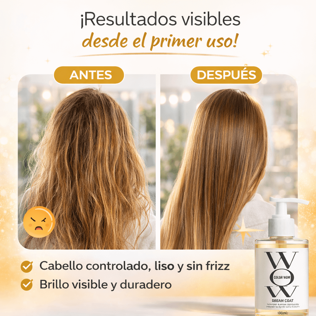 Cabello Suave, Brillante y Bajo Control