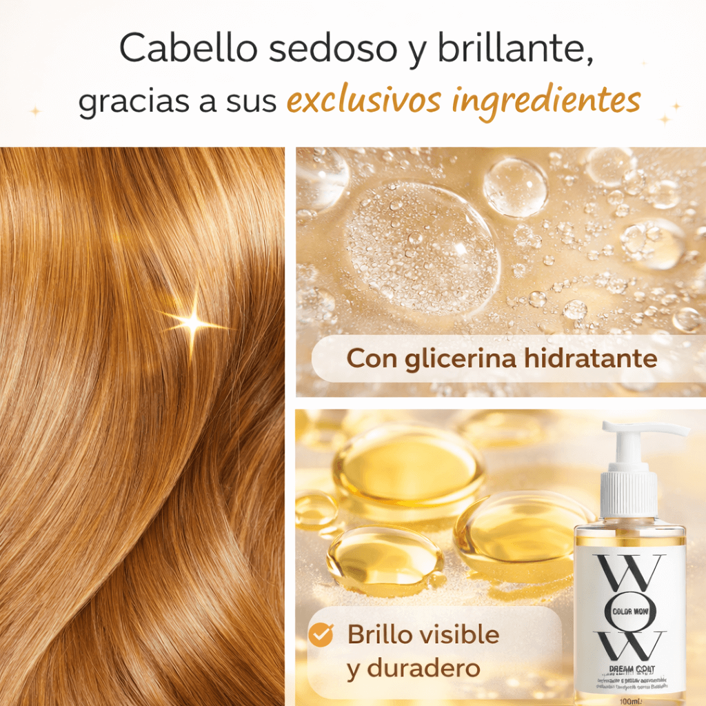 Cabello Suave, Brillante y Bajo Control