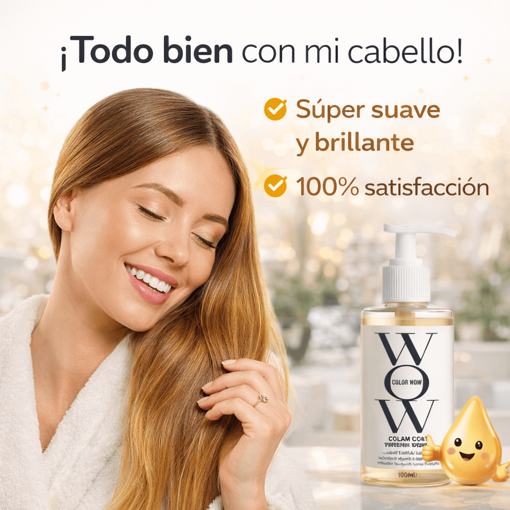 Cabello Suave, Brillante y Bajo Control