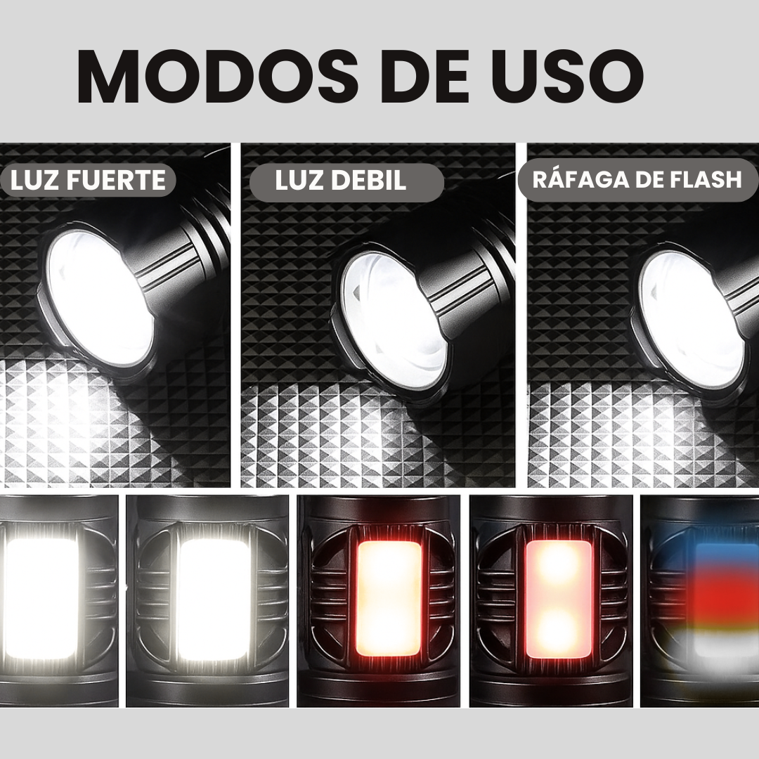 Linterna de aluminio