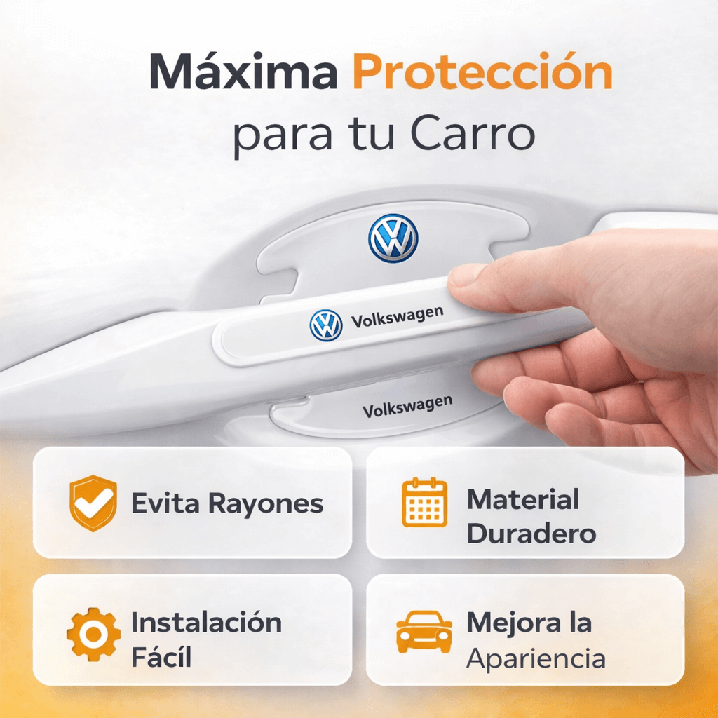 Protege las Manijas de tu Carro y Evita Rayones del Uso Diario