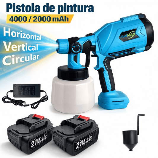 Pulverizador   de   pintura   inalámbrico   de   alta   presión