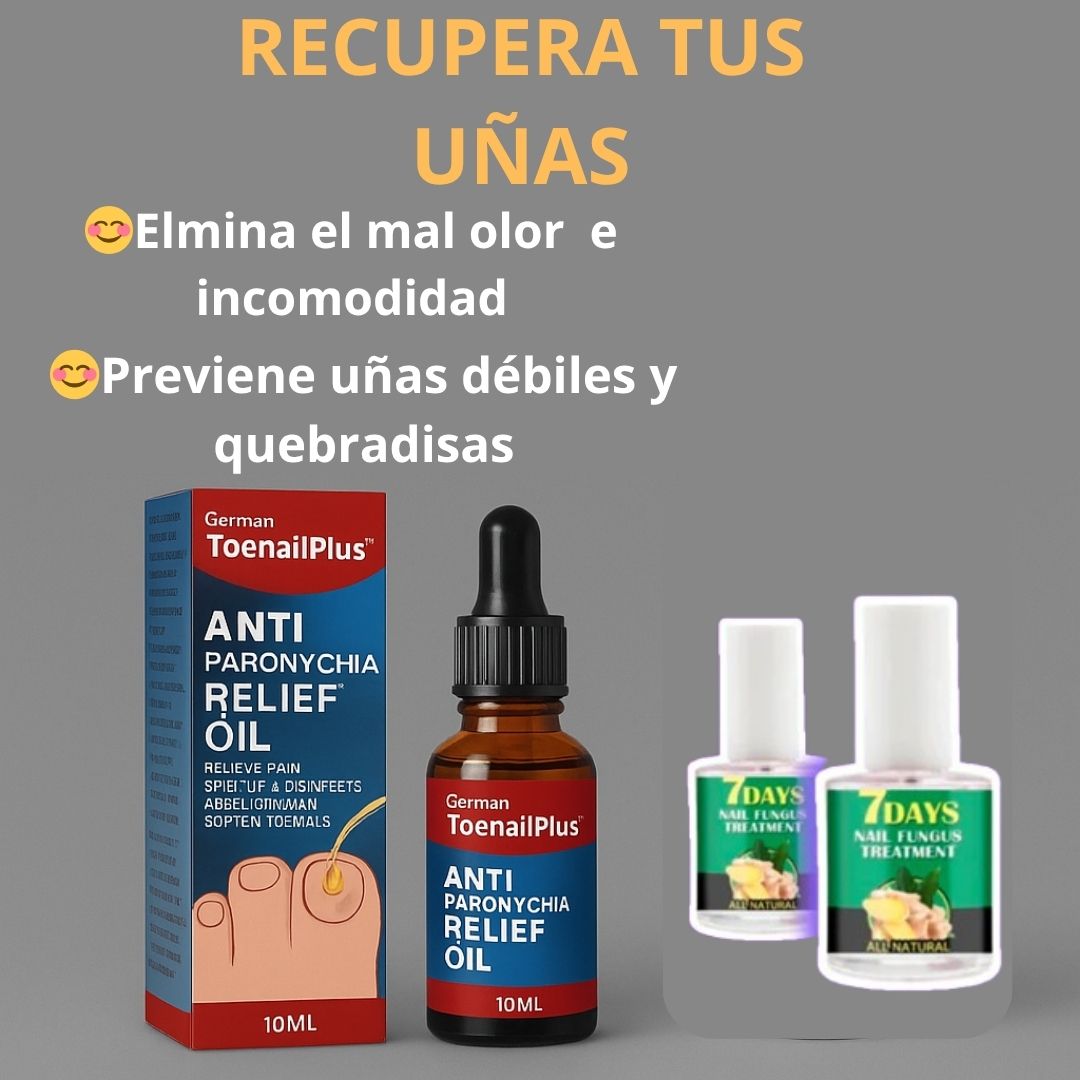 Combo Suero anti hongos + Endurecedor de uñas