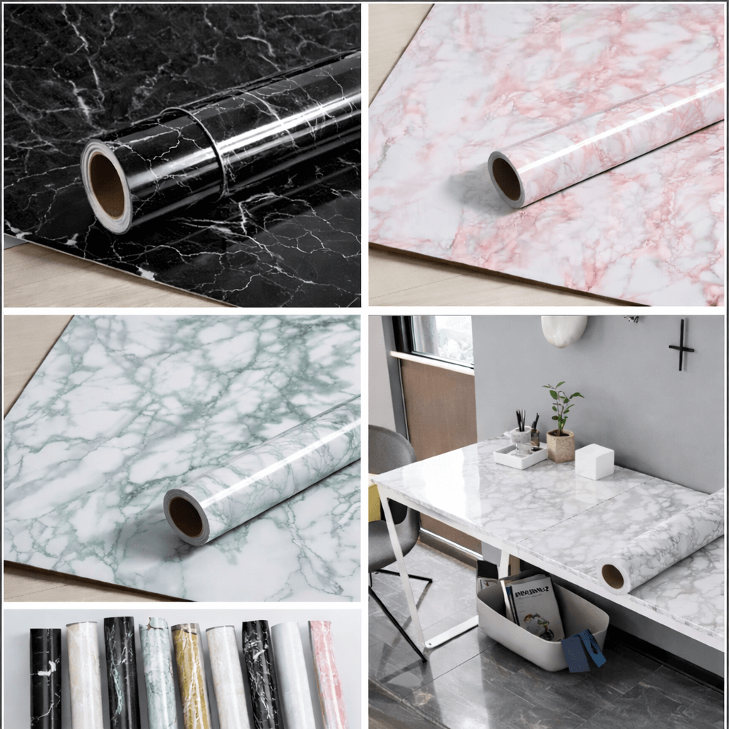 Papel Marmol Adhesivo