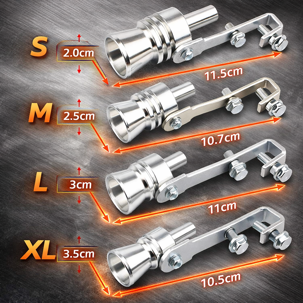 Silbato Simulador Turbo  Más Presencia al Acelerar