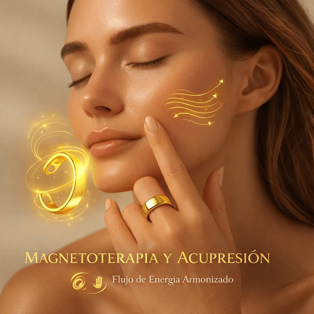 Anillo MagnéticoEl anillo que te ayuda a sentirte más calma, descansada y equilibrada naturalmente