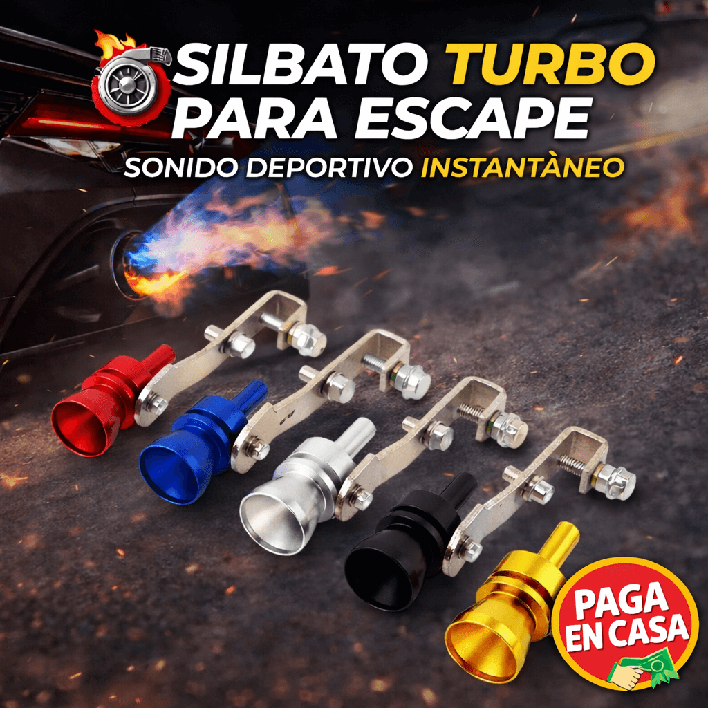 Silbato Simulador Turbo  Más Presencia al Acelerar
